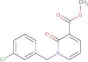 Methyl 1-[(3-chlorophenyl)methyl]-2-oxo-1,2-dihydropyridine-3-carboxylate