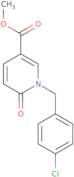 Methyl 1-[(4-chlorophenyl)methyl]-6-oxo-1,6-dihydropyridine-3-carboxylate