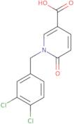 1-[(3,4-Dichlorophenyl)methyl]-6-oxo-1,6-dihydropyridine-3-carboxylic acid