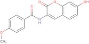 N-(7-Hydroxy-2-oxo-2H-chromen-3-yl)-4-methoxybenzamide