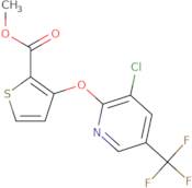 Methyl 3-[3-chloro-5-(trifluoromethyl)pyridin-2-yloxy]thiophene-2-carboxylate