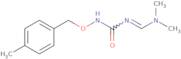 3-[(1E)-(Dimethylamino)methylidene]-1-[(4-methylphenyl)methoxy]urea