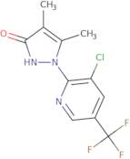 1-[3-Chloro-5-(trifluoromethyl)pyridin-2-yl]-4,5-dimethyl-2,3-dihydro-1H-pyrazol-3-one