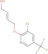 4-[3-Chloro-5-(trifluoromethyl)pyridin-2-yloxy]but-2-en-1-ol