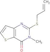 2-(Allylsulfanyl)-3-methylthieno[3,2-d]pyrimidin-4(3H)-one