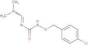 1-[(4-Chlorophenyl)methoxy]-3-[(1E)-(dimethylamino)methylidene]urea