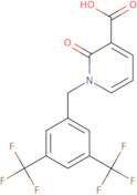 1-[3,5-Bis(trifluoromethyl)benzyl]pyrid-2-one-3-carboxylic acid