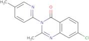 7-Chloro-2-methyl-3-(5-methyl-2-pyridinyl)-4(3H)-quinazolinone