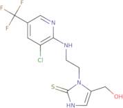 1-[3-Chloro-5-(trifluoromethyl)pyridin-2-ylamino]ethyl-5-(hydroxymethyl)-1H-imidazole-2-thiol