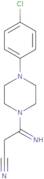 3-[4-(4-Chlorophenyl)piperazin-1-yl]-3-iminopropanenitrile