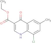 Ethyl 8-chloro-4-hydroxy-6-methylquinoline-3-carboxylate