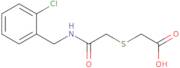 2-[({[(2-Chlorophenyl)methyl]carbamoyl}methyl)sulfanyl]acetic acid