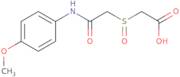 2-{[(4-Methoxyphenyl)carbamoyl]methanesulfinyl}acetic acid