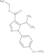 Ethyl 5-isopropyl-1-(4-methoxyphenyl)-1H-pyrazole-4-carboxylate