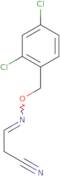 (3E)-3-{[(2,4-Dichlorophenyl)methoxy]imino}propanenitrile