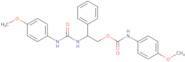 2-{[(4-Methoxyanilino)carbonyl]amino}-2-phenylethyl N-(4-methoxyphenyl)carbamate