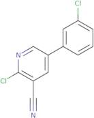 2-Chloro-5-(3-chlorophenyl)nicotinonitrile