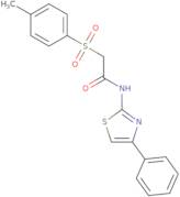 2-[(4-Methylphenyl)sulfonyl]-N-(4-phenyl-1,3-thiazol-2-yl)acetamide