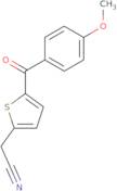 2-[5-(4-Methoxybenzoyl)-2-thienyl]acetonitrile