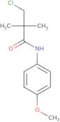 3-Chloro-N-(4-methoxyphenyl)-2,2-dimethylpropanamide