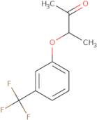 3-[3-(Trifluoromethyl)phenoxy]-2-butanone