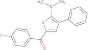 [5-(Dimethylamino)-4-phenyl-2-thienyl](4-fluorophenyl)methanone