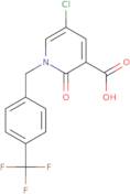 5-Chloro-1-[4-(trifluoromethyl)benzyl]pyridin-2-one-3-carboxylic acid