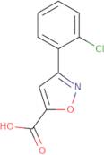 3-(2-Chlorophenyl)-5-isoxazolecarboxylic acid