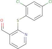 2-[(2,4-Dichlorophenyl)sulfanyl]nicotinaldehyde