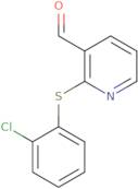 2-[(2-Chlorophenyl)sulfanyl]nicotinaldehyde