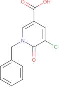 1-Benzyl-5-chloro-6-oxo-1,6-dihydropyridine-3-carboxylic acid