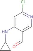 6-Chloro-4-(cyclopropylamino)pyridine-3-carbaldehyde