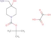 tert-Butyl 4-(aminomethyl)-4-hydroxypiperidine-1-carboxylate oxalate