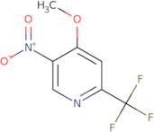 4-Methoxy-5-nitro-2-(trifluoromethyl)pyridine