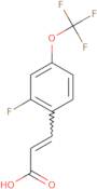2-Fluoro-4-(trifluoromethoxy)cinnamic acid