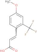 4-Methoxy-2-(trifluoromethyl)cinnamic acid