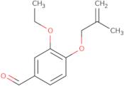 3-Ethoxy-4-[(2-methylprop-2-en-1-yl)oxy]benzaldehyde