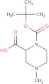 (2R)-1-(tert-Butoxycarbonyl)-4-methylpiperazine-2-carboxylic acid