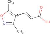 (2E)-3-(Dimethyl-1,2-oxazol-4-yl)prop-2-enoic acid