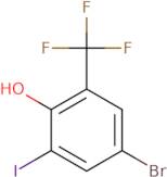 4-bromo-2-iodo- 6-(trifluoromethyl)phenol