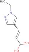 3-(1-Ethyl-1H-pyrazol-4-yl)prop-2-enoic acid