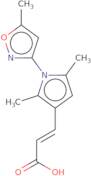 (2E)-3-[2,5-Dimethyl-1-(5-methyl-1,2-oxazol-3-yl)-1H-pyrrol-3-yl]prop-2-enoic acid