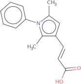 (2E)-3-(2,5-Dimethyl-1-phenyl-1H-pyrrol-3-yl)prop-2-enoic acid