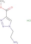 Methyl 1-(2-aminoethyl)-1H-1,2,3-triazole-4-carboxylate hydrochloride