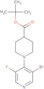 Tert-Butyl 1-(3-Bromo-5-Fluoropyridin-4-Yl)Piperidine-4-Carboxylate