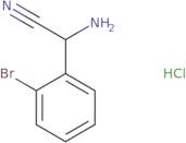 2-Amino-2-(2-bromophenyl)acetonitrile hydrochloride