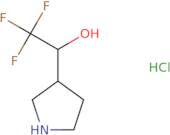 2,2,2-Trifluoro-1-(pyrrolidin-3-yl)ethan-1-ol hydrochloride