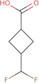 3-(Difluoromethyl)cyclobutane-1-carboxylic acid