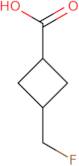 3-(Fluoromethyl)cyclobutane-1-carboxylic acid