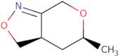 (3aR,5S)-5-methyl-3H,3aH,4H,5H,7H-pyrano[3,4-c][1,2]oxazole